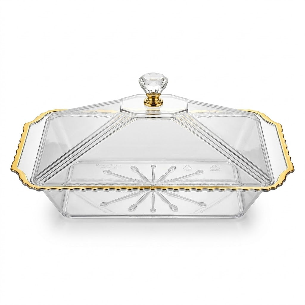 Plastic Party Plate 30cm, 394g – SKU 8164