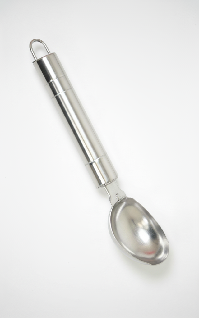 Stainless Steel Kitchen Ice Cream Spoon Scoop 19cm 5556 (Large Letter Rate)