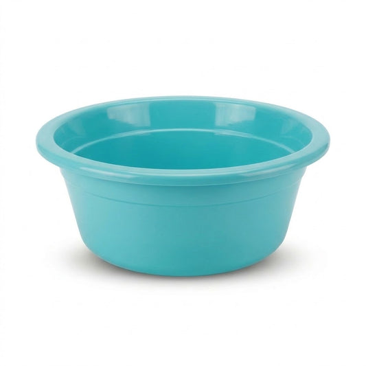 Superb Plastic Wash Basket 39cm Assorted Colours (318g) - Model 8190