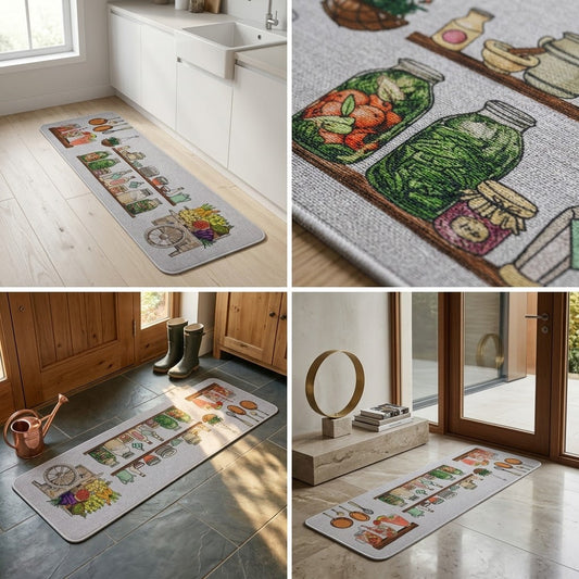 Durable Rubber Door Mat 120cm Assorted Colours, 827g – SKU 8138