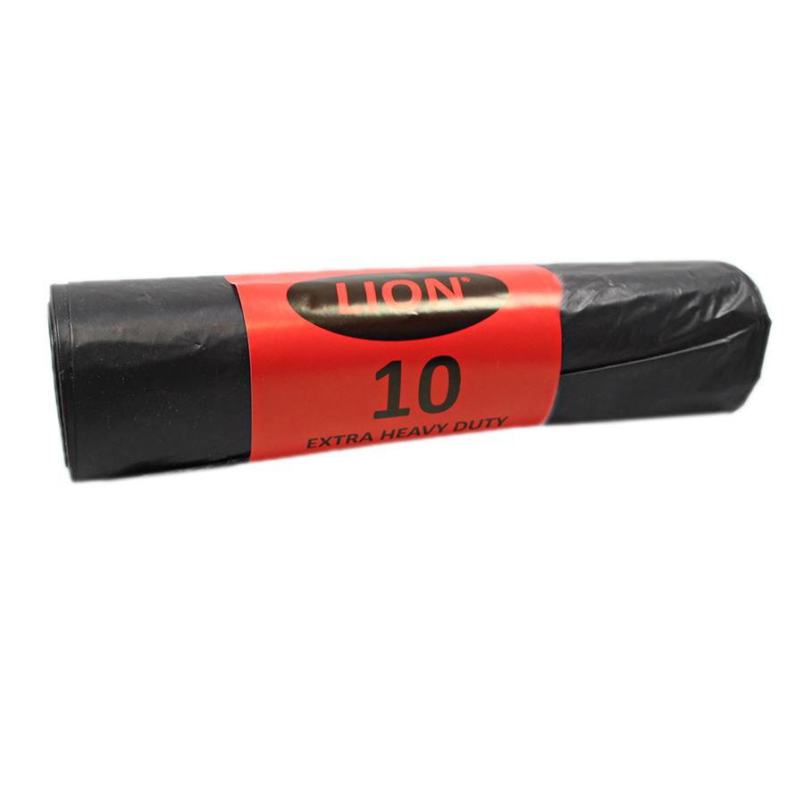 Black Refuse Sacks Black Bin Bags 29 x 34" Roll of 10 31748 (Parcel Rate)