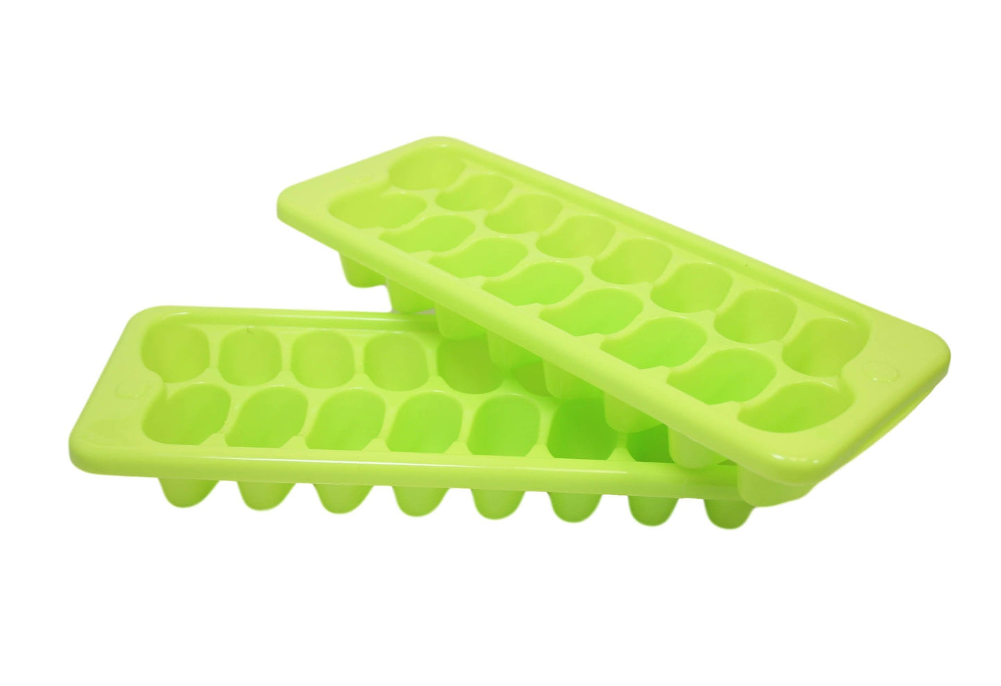 Plastic Ice Cube Tray Mould 29 x 12 x 5cm Assorted Colours 9676 (Parcel Rate)