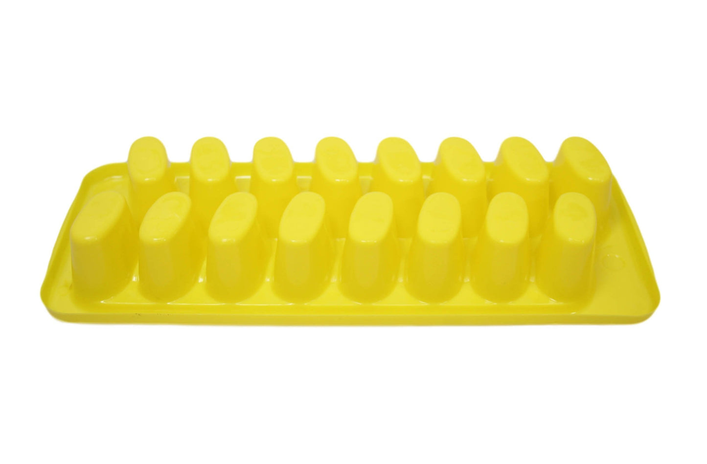 Plastic Ice Cube Tray Mould 29 x 12 x 5cm Assorted Colours 9676 (Parcel Rate)