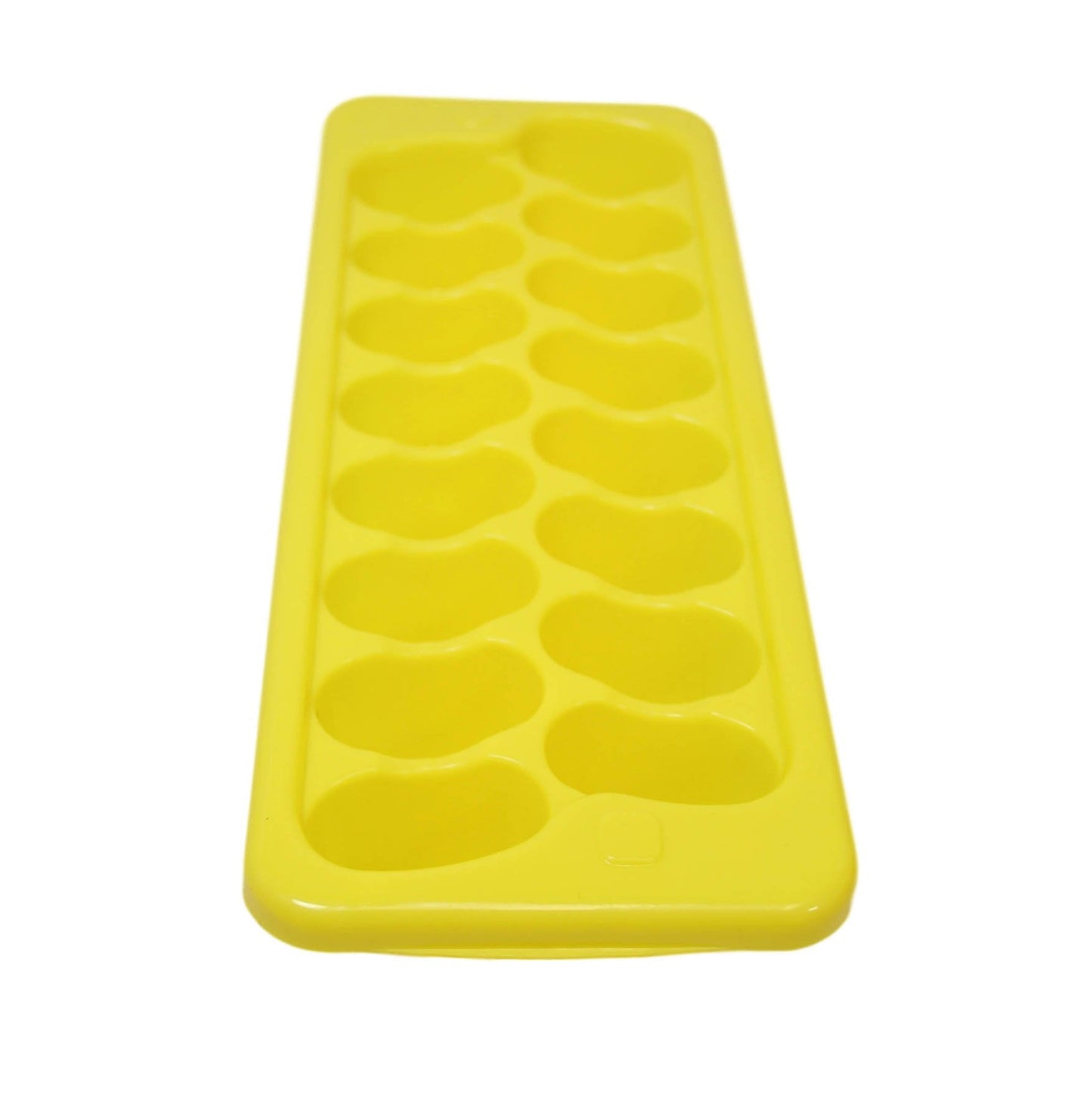 Plastic Ice Cube Tray Mould 29 x 12 x 5cm Assorted Colours 9676 (Parcel Rate)