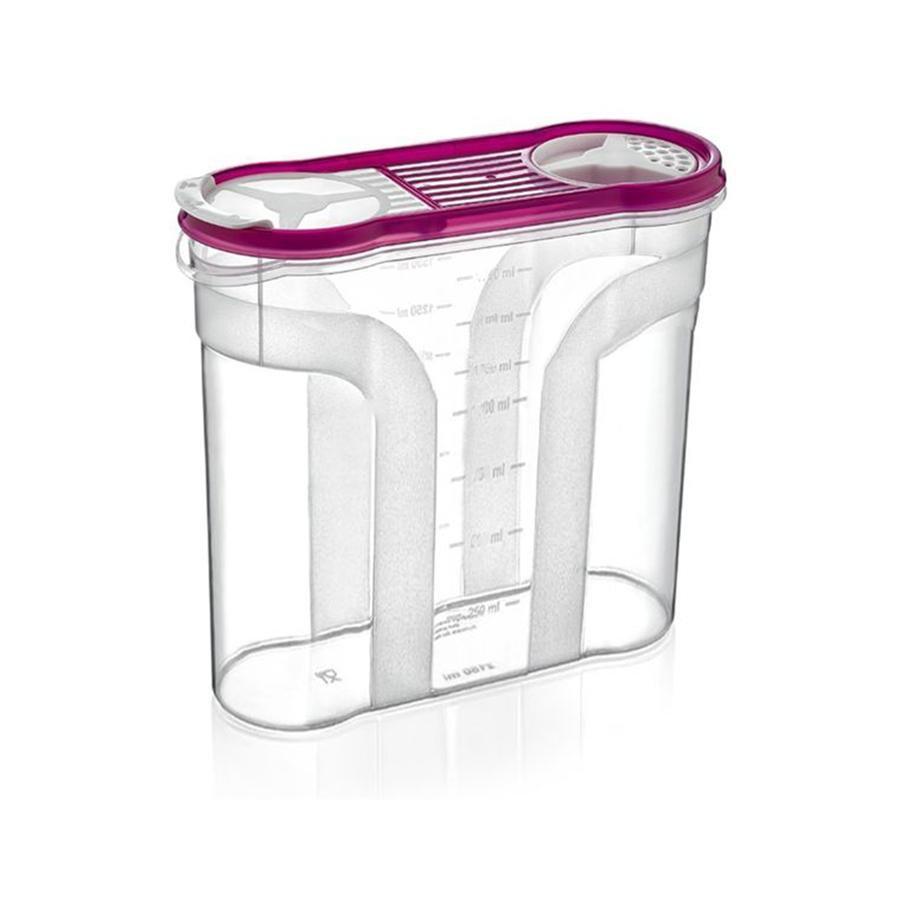 2150ml  Cereal Dispenser Store Storage Box Kitchen Lid Foods Container D30313 (Parcel Rate)