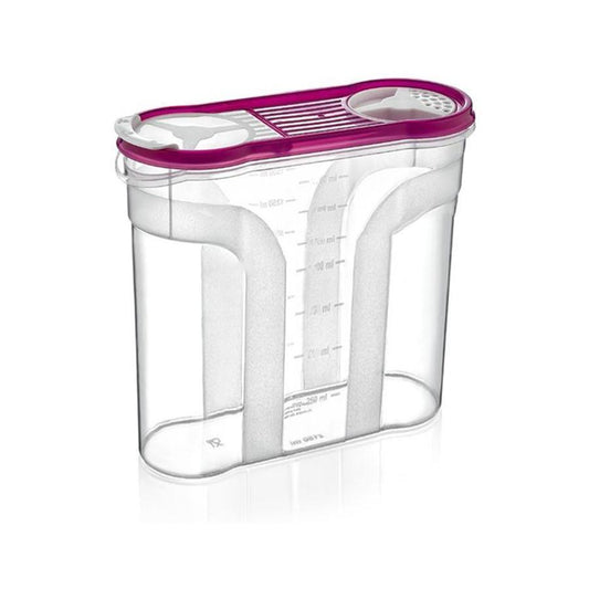 2150ml  Cereal Dispenser Store Storage Box Kitchen Lid Foods Container D30313 (Parcel Rate)