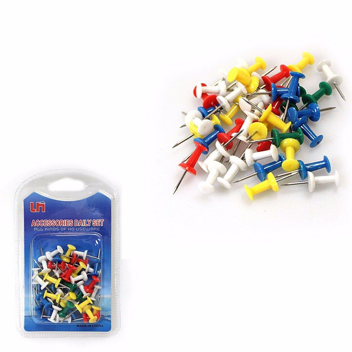 Action Board. Pin Notice Pin Board Tacks Push Pins Assorted Colours 2192 – [C3 M8W ...