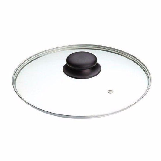 28cm Clear Glass Replacement Pan Lid with Knob 0788 A (Parcel Plus Rate)