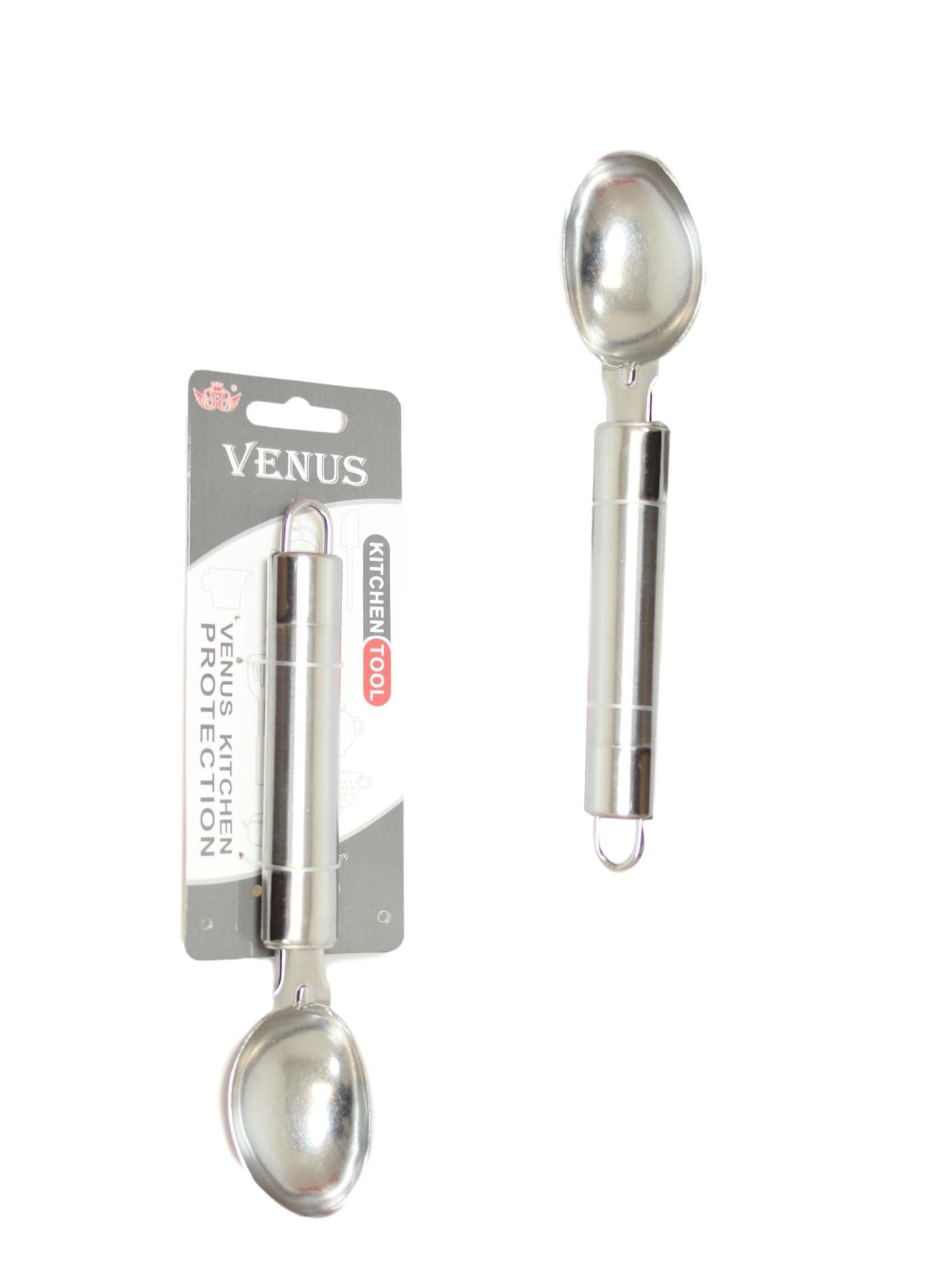 Stainless Steel Kitchen Ice Cream Spoon Scoop 19cm 5556 (Large Letter Rate)