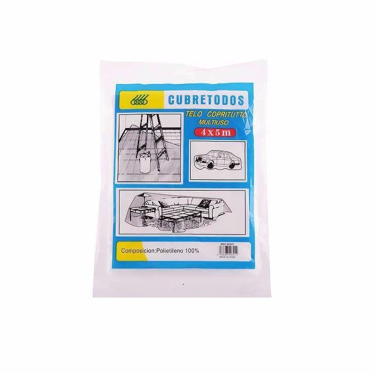 Multipurpose DIY Plastic Dust Sheet 4 x 5m 1957 (Large Letter Rate)