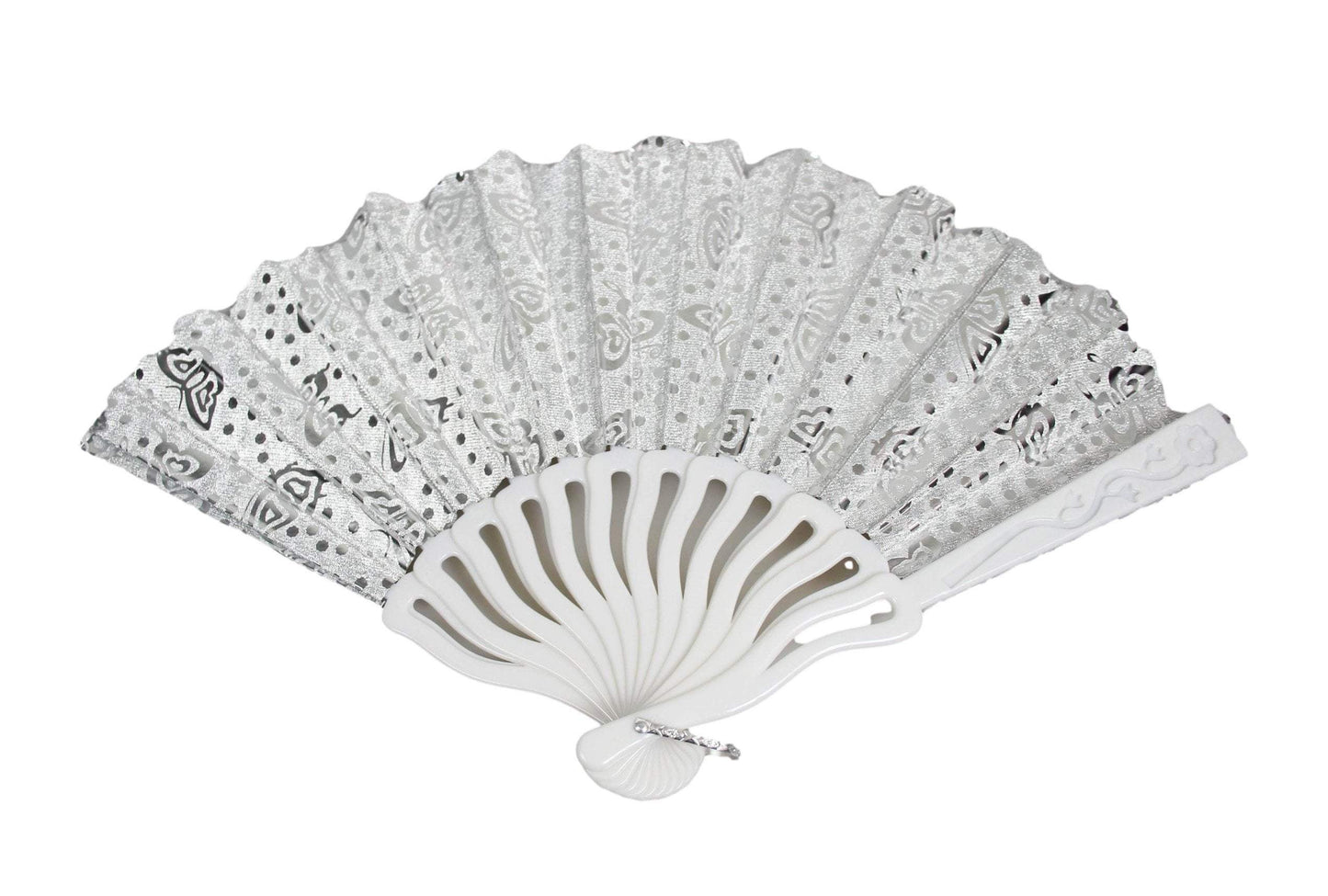 Chinese Handheld Folding Hand Fan 42cm Assorted Colours 6506 A (Large Letter Rate)