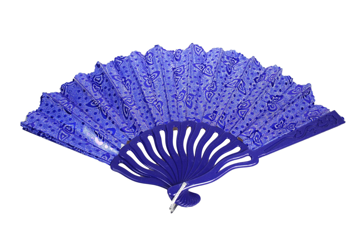Chinese Handheld Folding Hand Fan 42cm Assorted Colours 6506 A (Large Letter Rate)