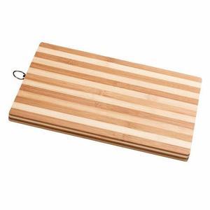 Bamboo Wood Chopping Board Kitchen Dicing Slicing 24 x 34 cm 0299 A  (Parcel Rate)