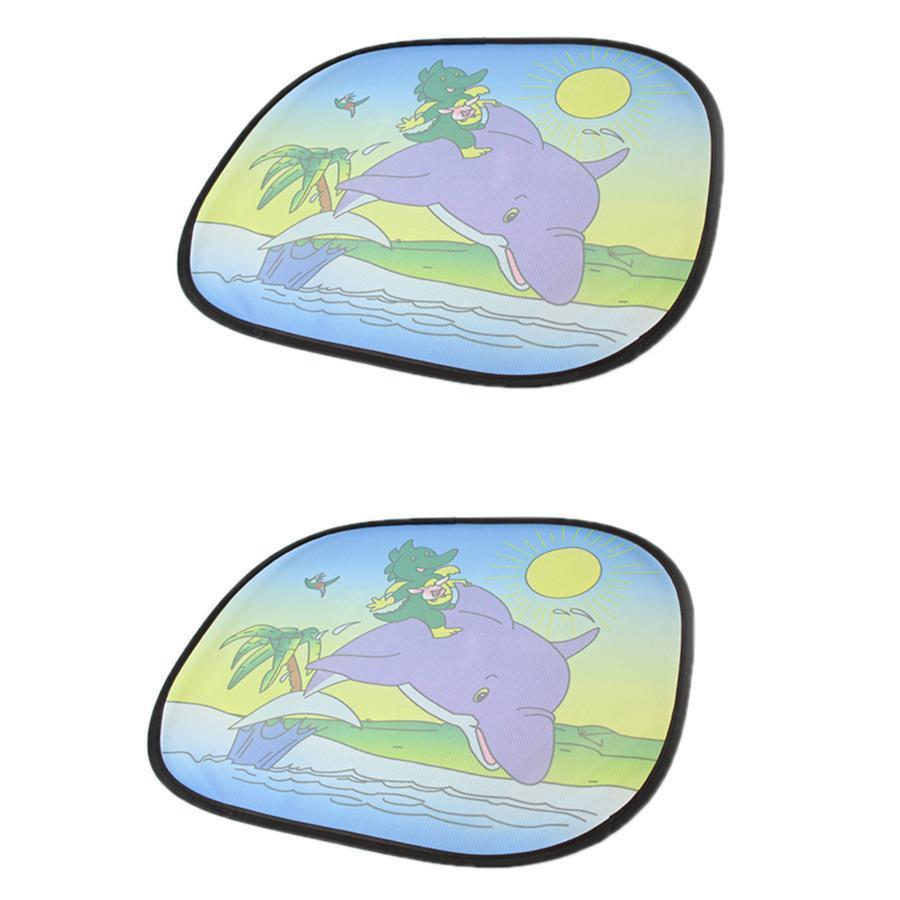 Children's Car Window Shade Blind 45 cm Assorted Designs 4295 (Parcel Rate)