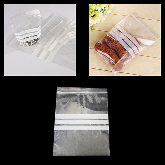Crystal Clear Multi Purpose Food Storage Seal Press Bags 150 x 220mm Pack of 15 4641 (Large Letter Rate)
