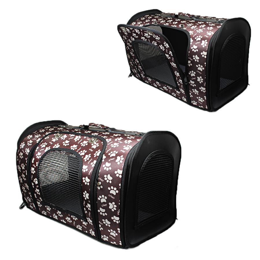 Foldable Pet Dog Cat Animal Carrier Bag Assorted Designs 2023 (Parcel Rate)