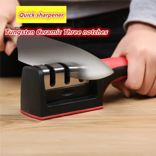 Sharpening Stone 3 Stages Non-Slip Kitchen Tools Household Hs1015 9981 (Parcel Rate)
