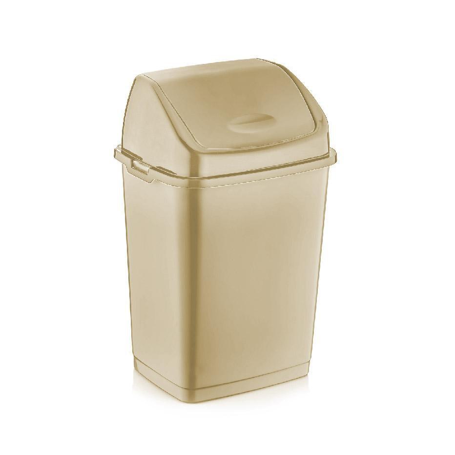 Plastic Kitchen Fantasy Swing Bin 50 Litre Assorted Colours D09705 (Big Parcel Rate)