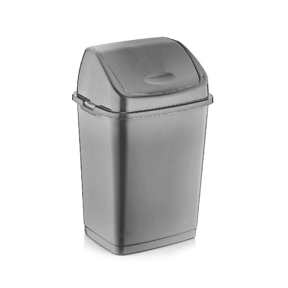 Plastic Kitchen Fantasy Swing Bin 50 Litre Assorted Colours D09705 (Big Parcel Rate)