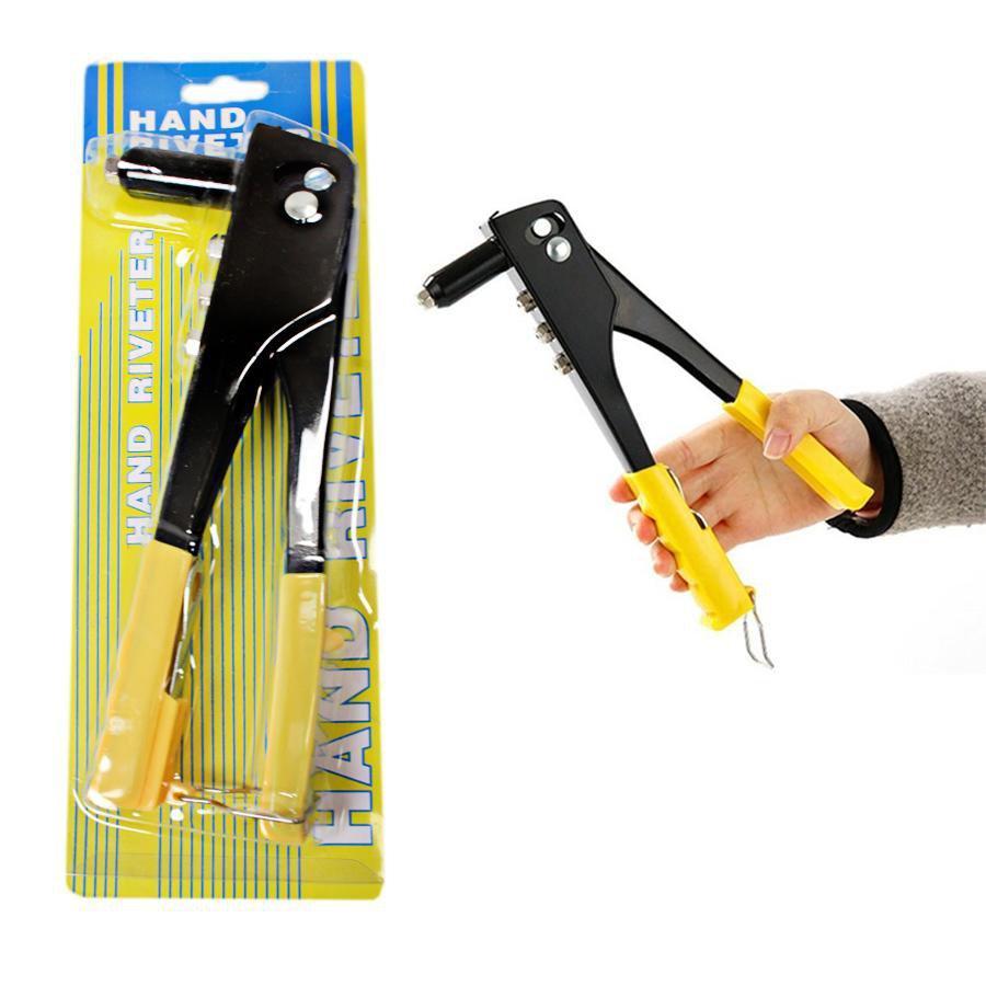 Heavy Duty Hand Riveter With 4 Attached Nozzles Diy 2134 (Parcel Rate)