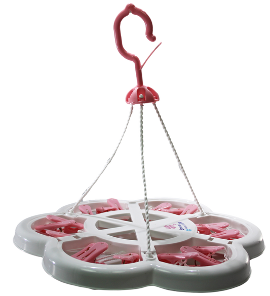 Clothes Peg Laundry Hanger 36cm Assorted Colours 5532 (Parcel Rate)