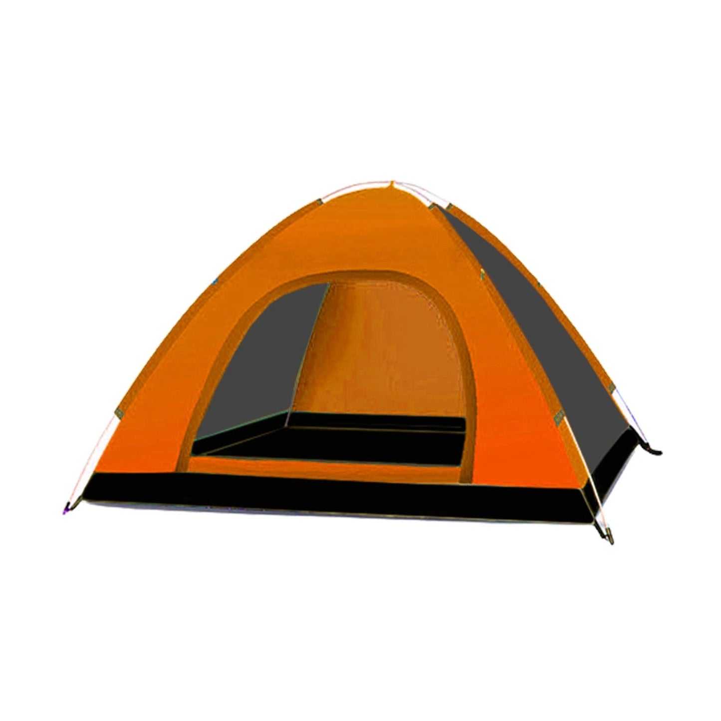 Outdoor Garden Camping Family Tent 3 Person 200 x 150 x 110cm Assorted Colours 3529 (Parcel Rate)