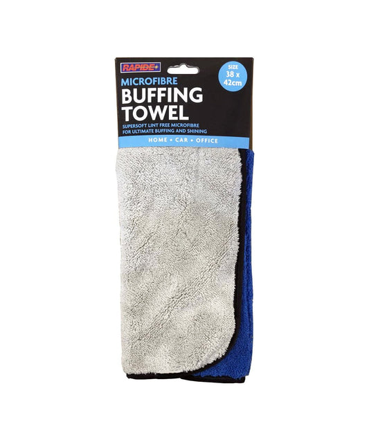 Rapide Microfibre Buffing Towel 38cm x 42cm Super Soft Home Office Car (Large Letter Rate)