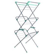 3 Tier Concertina Airer 15M Silver CD1511 (Parcel Rate)