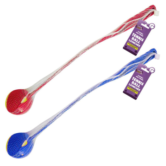 Pet Dog Tennis Ball Launcher Thrower 37cm Assorted Colours SKU 306550 / 832077